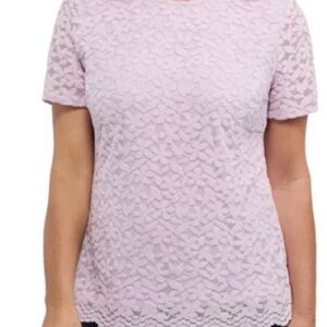 Teddie Rose Lavender Lace Top